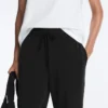 Pantalones de chándal ajustados de punto elástico modal Soft Touch de tacto suave Pantalones de chándal ajustados de punto elástico modal Soft Touch de tacto suave