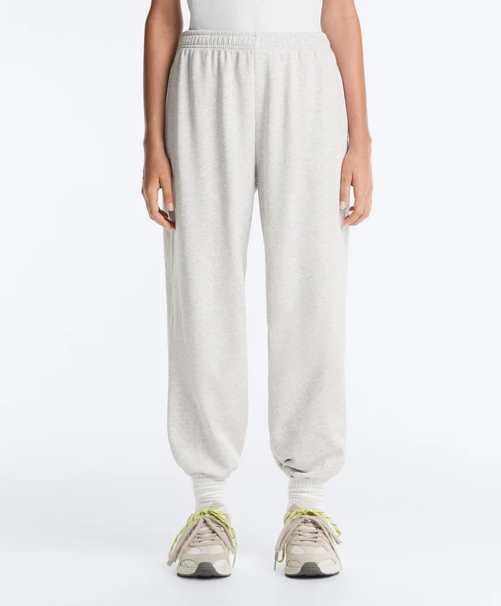 Pantalones de chándal de felpa de mezcla de algodón Pantalones de chándal de felpa de mezcla de algodón