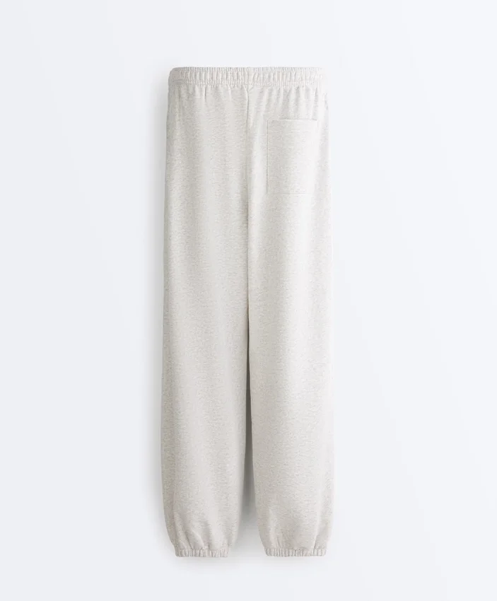 Pantalones de chándal de felpa de mezcla de algodón Pantalones de chándal de felpa de mezcla de algodón
