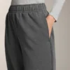 Pantalones de chándal de modal jaspeado cepillado Pantalones de chándal de modal jaspeado cepillado