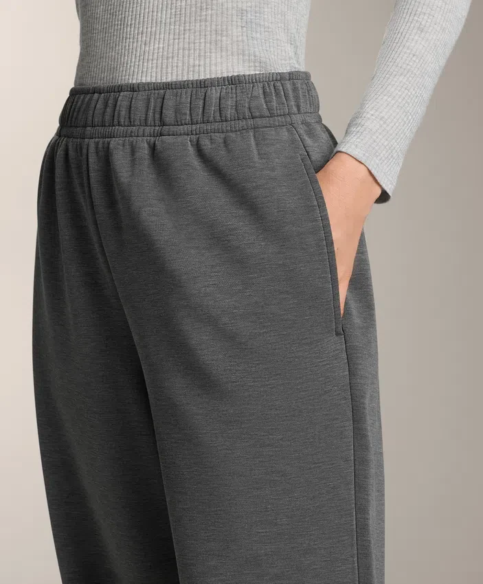 Pantalones de chándal de modal jaspeado cepillado Pantalones de chándal de modal jaspeado cepillado