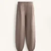Pantalones de chándal de punto