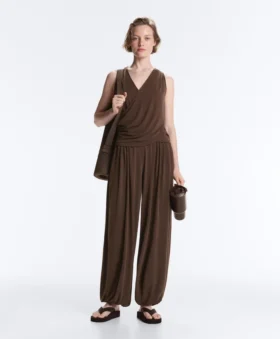 Pantalones de chándal Soft Touch con mezcla de modal Pantalones de chándal Soft Touch con mezcla de modal