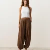Pantalones de corte holgado 100 % algodón Pantalones de corte holgado 100 % algodón