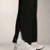 Pantalones de corte recto con botones y ribete de modal Soft Touch Pantalones de corte recto con botones y ribete de modal Soft Touch