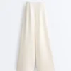 Pantalones de corte recto con modal Soft Touch y ribetes Pantalones de corte recto con modal Soft Touch y ribetes
