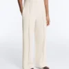 Pantalones de corte recto con modal Soft Touch y ribetes Pantalones de corte recto con modal Soft Touch y ribetes