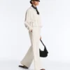 Chaqueta de modal Soft Touch con ribete Chaqueta de modal Soft Touch con ribete