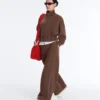 Pantalones de corte recto con modal Soft Touch y ribetes Pantalones de corte recto con modal Soft Touch y ribetes