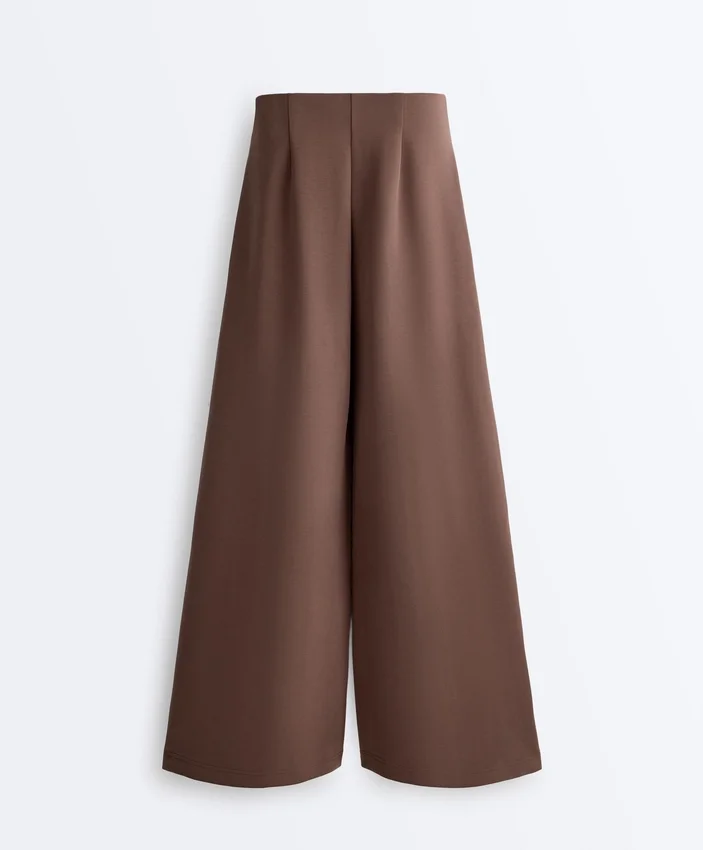 Pantalones de corte recto con modal Soft Touch y ribetes Pantalones de corte recto con modal Soft Touch y ribetes