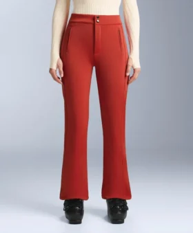 Pantalones de esquí elásticos acampanados y resistentes al agua Pantalones de esquí elásticos acampanados y resistentes al agua