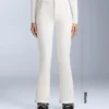 Pantalones de esquí elásticos, acampanados y resistentes al agua