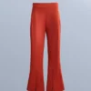 Pantalones de esquí elásticos acampanados y resistentes al agua
