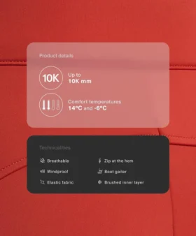 Pantalones de esquí elásticos acampanados y resistentes al agua Pantalones de esquí elásticos acampanados y resistentes al agua