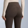 Pantalones de esquí elásticos acampanados y resistentes al agua