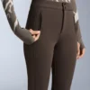 Pantalones de esquí elásticos, acampanados y resistentes al agua