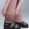 Pantalones de esquí elásticos acampanados y resistentes al agua