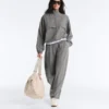 Chaqueta bomber de mezcla de lyocell con estampado de cuadros vichy Chaqueta bomber de mezcla de lyocell con estampado de cuadros vichy