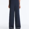 Pantalones de modal Soft Touch con detalle de rayas marineras Pantalones de modal Soft Touch con detalle de rayas marineras