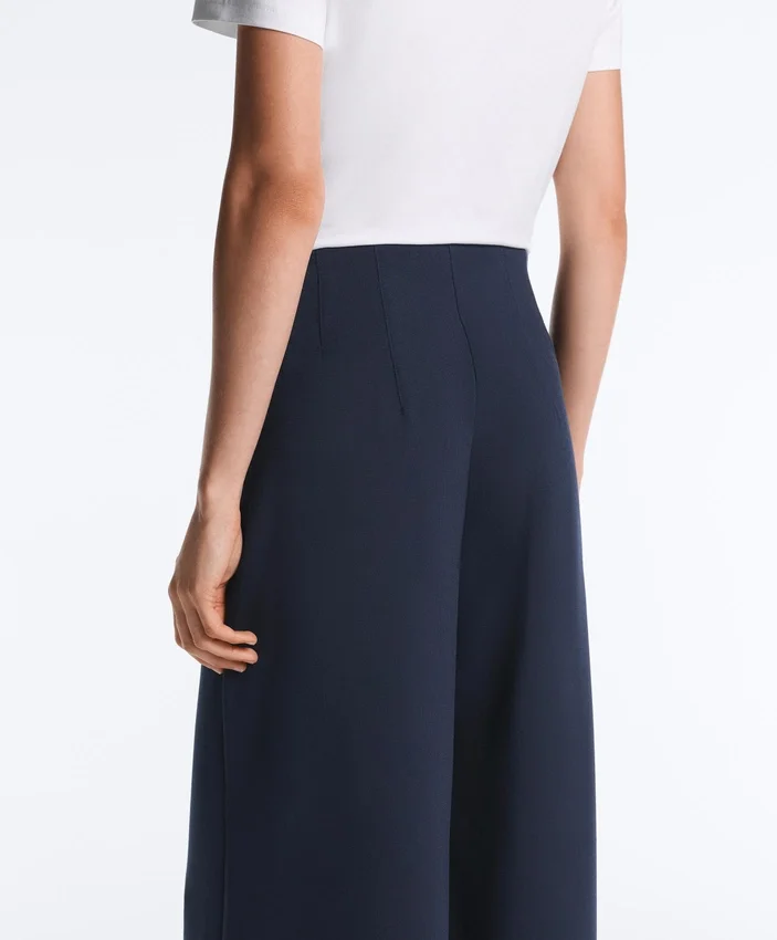 Pantalones de modal Soft Touch con detalle de rayas marineras Pantalones de modal Soft Touch con detalle de rayas marineras