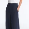 Pantalones de modal Soft Touch con detalle de rayas marineras Pantalones de modal Soft Touch con detalle de rayas marineras