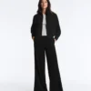 Chaqueta Soft Touch de modal con dobladillo de festón