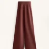 Pantalones de talle alto con ribete y modal Soft Touch Pantalones de talle alto con ribete y modal Soft Touch