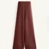 Pantalones de talle alto con ribete y modal Soft Touch Pantalones de talle alto con ribete y modal Soft Touch