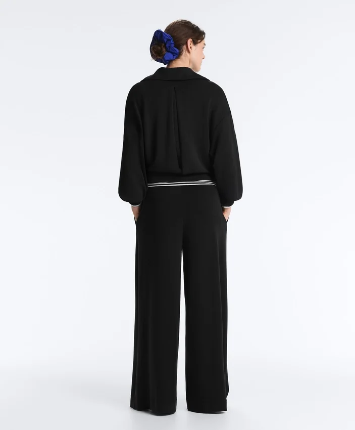 Chaqueta de corte recto con modal Soft Touch Chaqueta de corte recto con modal Soft Touch