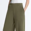 Pantalones rectos a rayas con modal Soft Touch