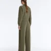 Pantalones rectos a rayas con modal Soft Touch