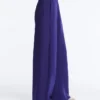 Pantalones rectos de pierna ancha con ribete y modal cepillado Pantalones rectos de pierna ancha con ribete y modal cepillado