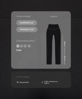 Pantalones rectos de premamá Comfortlux Pantalones rectos de premamá Comfortlux