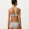 Braguitas de bikinis clásicas de jacquard con lunares