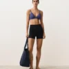 Partes de arriba de bikini triangular de cuadros vichy Partes de arriba de bikini triangular de cuadros vichy