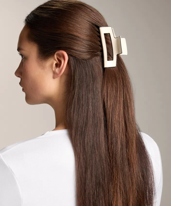 Pinza para el pelo cuadrada mediana Pinza para el pelo cuadrada mediana