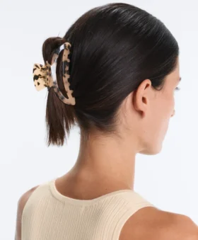 Pinza para el pelo grande de carey