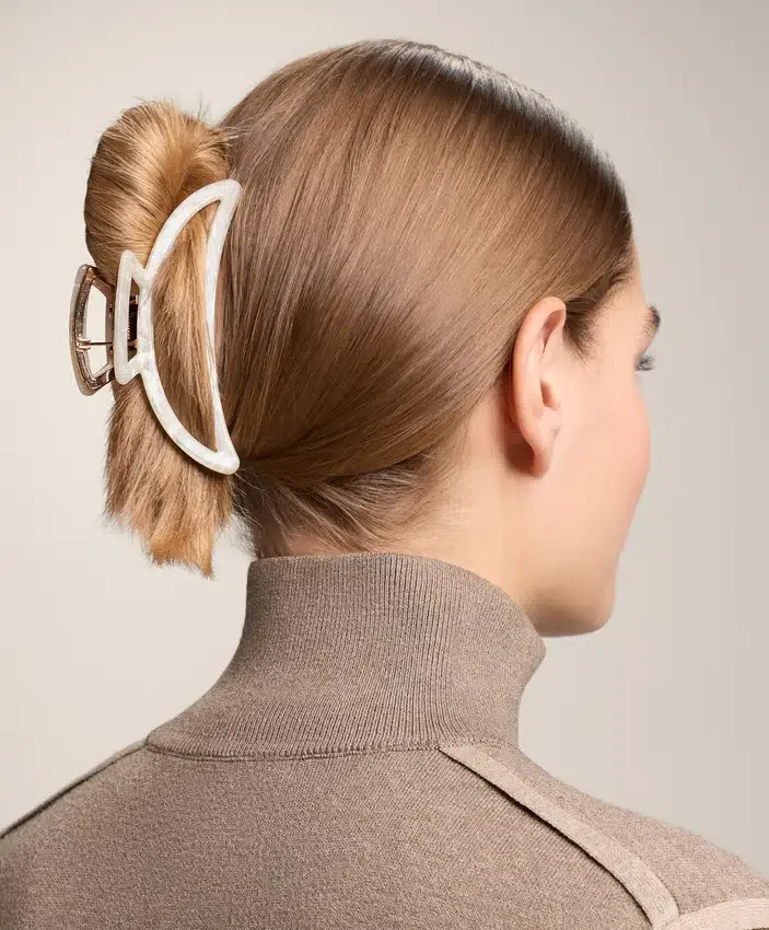 Pinza para el pelo grande metalizada Pinza para el pelo grande metalizada