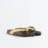 Sandalias de piel