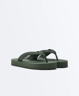 Sandalias de playa con plataforma texturizada Sandalias de playa con plataforma texturizada