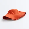 Sombreros de pescador reversibles de mezcla de algodón a cuadros