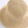 Sombreros de pescador trenzados con efecto rafia Sombreros de pescador trenzados con efecto rafia