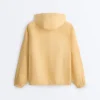 Sudadera con media cremallera, bolsillo delantero, mezcla de lyocell y 24 % de lino Sudadera con media cremallera, bolsillo delantero, mezcla de lyocell y 24 % de lino