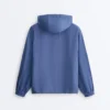 Sudadera con media cremallera, bolsillo delantero, mezcla de lyocell y 24 % de lino Sudadera con media cremallera, bolsillo delantero, mezcla de lyocell y 24 % de lino