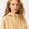 Sudadera con media cremallera, bolsillo delantero, mezcla de lyocell y 24 % de lino Sudadera con media cremallera, bolsillo delantero, mezcla de lyocell y 24 % de lino