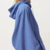 Sudadera con media cremallera, bolsillo delantero, mezcla de lyocell y 24 % de lino Sudadera con media cremallera, bolsillo delantero, mezcla de lyocell y 24 % de lino