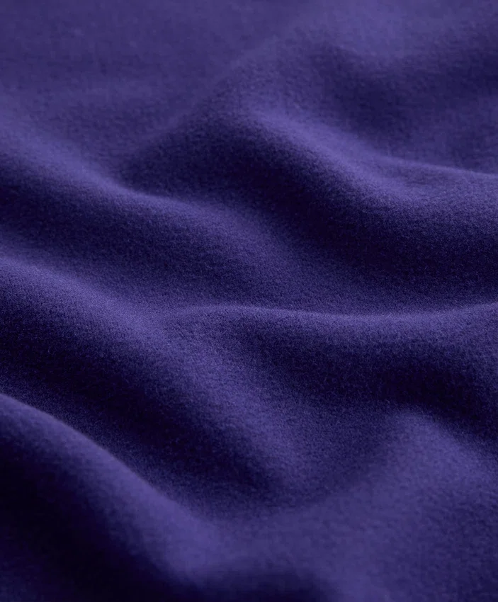 Sudadera con media cremallera y modal cepillado Sudadera con media cremallera y modal cepillado