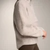 Sudadera de imitación de chaquetas de piel de oveja con bolsillo delantero Sudadera de imitación de chaquetas de piel de oveja con bolsillo delantero