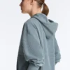 Sudadera de modal Soft Touch con cremallera y cuello acanalado Sudadera de modal Soft Touch con cremallera y cuello acanalado