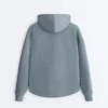 Sudadera de modal Soft Touch con cremallera y cuello acanalado Sudadera de modal Soft Touch con cremallera y cuello acanalado